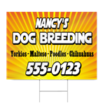 Dog Breeding Sign