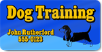 Dog Training Magnet