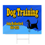 Dog Training Sign