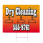 Dry Cleaning Sign