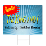 Elementary School Play Sign