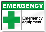 Emergency Equipment Emergency Signs