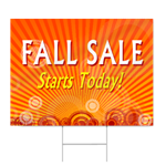 Fall Sale Sign