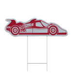 Fast Car Shaped Sign