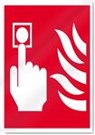 Alarm Fire Sign