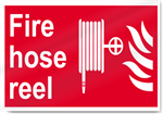 Fire Hose Reel Fire Sign