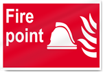 Fire Point Fire Sign
