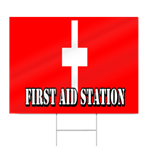 First Aid Station Sign