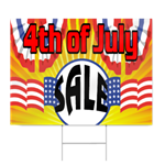 4th of July Sale Sign