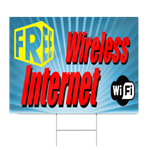 Free Wireless Internet Sign