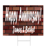 Happy Anniversary Sign