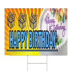 Happy Birthday Sign