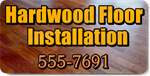 Hardwood Floor Installation Magnet