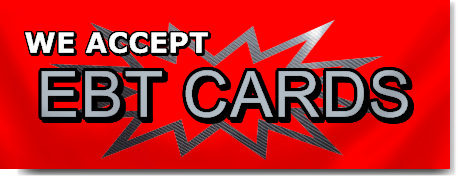 We Accept EBT Cards Banner