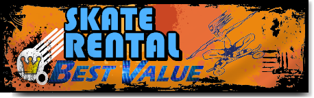 Skate Rental Best Value Banner