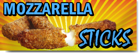 Mozzarella Sticks Banner