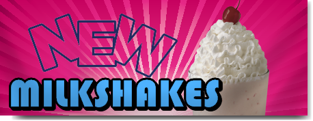New Milkshakes Banner