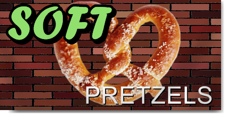 Soft Pretzels Banner