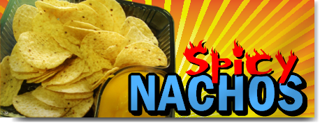 Spicy Nachos Banner