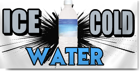 Ice Cold Water Banner