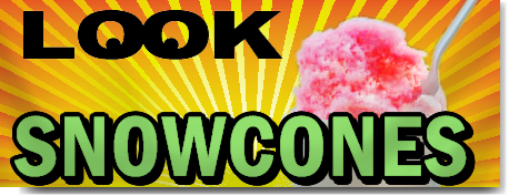 Snowcones Banner