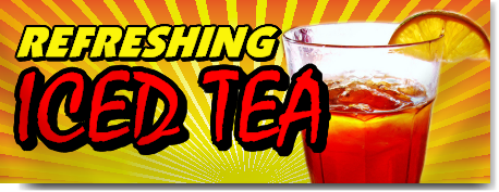 Refreshing Iced Tea Banners