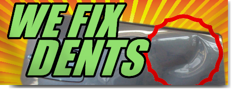 We Fix Dents Banner