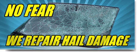 Hail Damage Banner