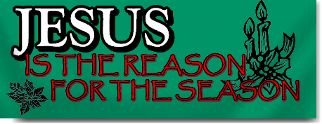 Jesus Is The Reason For The Season Banner