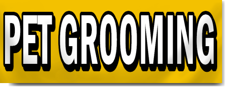 Pet Grooming Banner