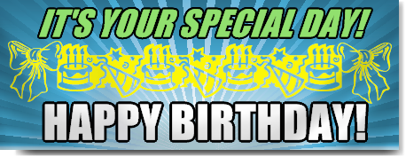 Special Day Birthday Banner
