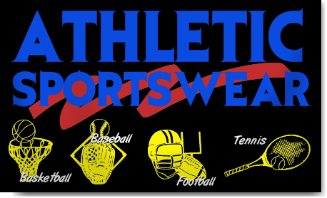 Athletic Sportswear Banners