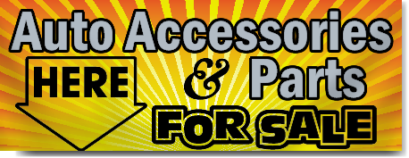 Auto Accessories Parts Banners