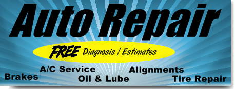 Auto Repair Banners