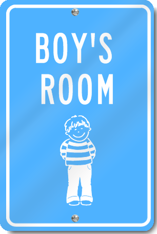 Boy's Room Custom Sign