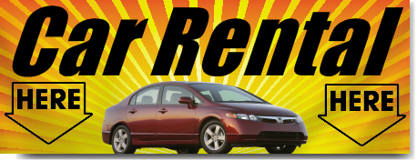 Car Rental Banners