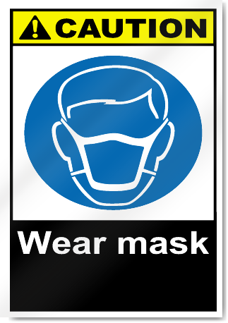 Wear Mask2 Caution Signs