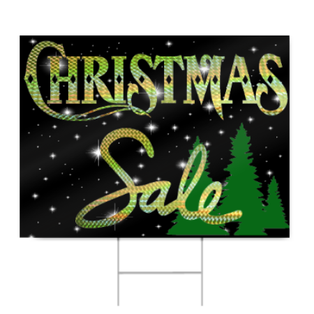 Christmas Sale Sign