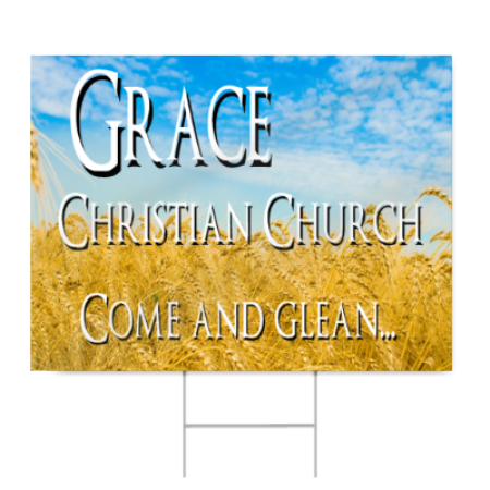 Church Van Sign Door Sign