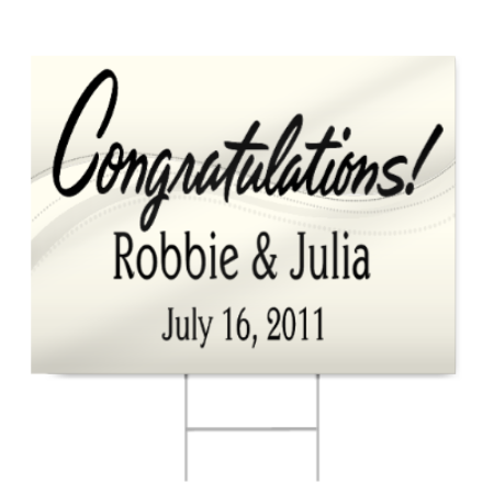 Congratulations Sign