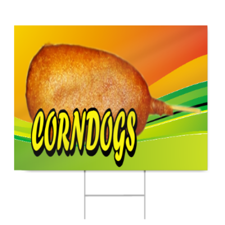 Corndogs Sign