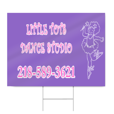 Dance Studio Sign