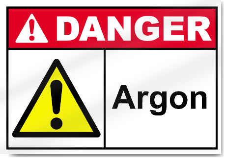 Argon Danger Signs