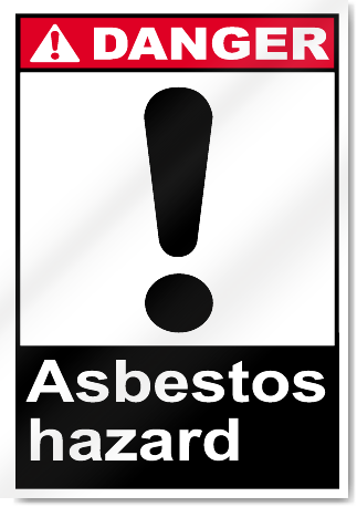 Asbestos Hazard Danger Signs