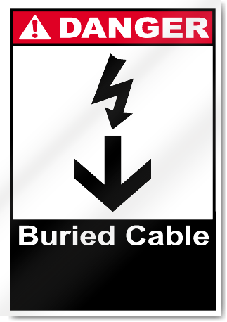 Buried Cable Danger Signs