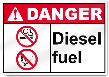 Diesel Fuel Danger Signs