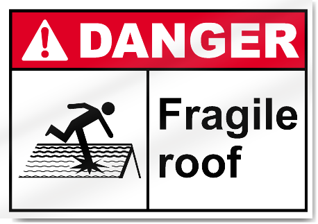 Fragile Roof Danger Signs