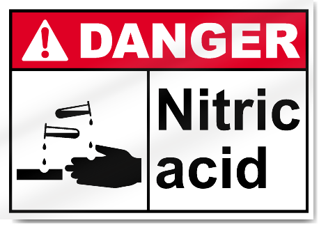 Nitric Acid Danger Signs