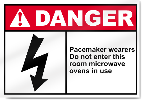 Pacemaker Wearers Do Not Enter This Room Danger Signs