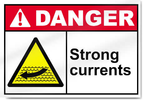 Strong Currents Danger Signs